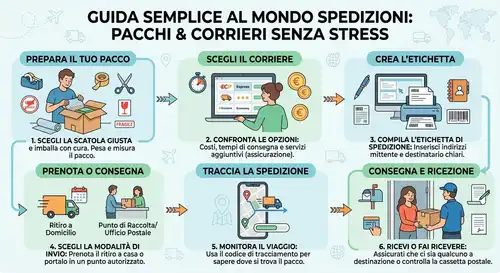 Mondo spedizioni: guida pratica a pacchi, corrieri e consegne