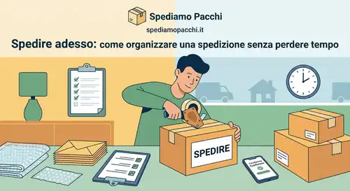 Spedire adesso: come organizzare una spedizione in modo semplice